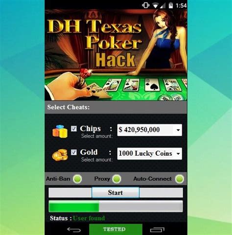 dh texas poker hack apk download